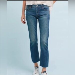 Anthropologie Pilcro Slim Straight Jean Size 32